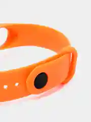 Оранжевый силиконовый ремешок для Xiaomi Mi Band 3, Mi Band 4, ми банд 3/4
