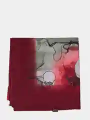 Багровый платок