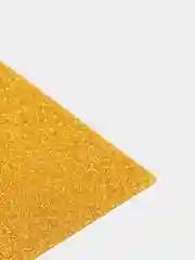 Желтый фоамиран глиттерный