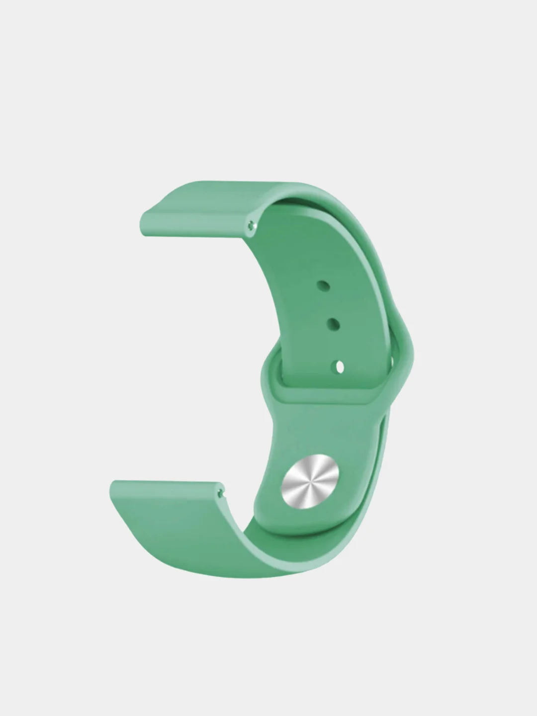 Бирюзовый силиконовый ремешок для Samsung Galaxy Watch 3, 41 и 45 мм