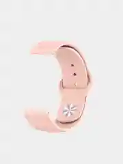 Пудровый силиконовый ремешок для Samsung Galaxy Watch 3, 41 и 45 мм