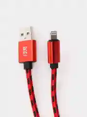Красный кабель для зарядки устройства Lightning