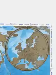 Стираемая карта путешественника
