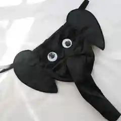 Черный мужские эротические трусы "Слоник"