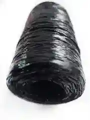 Черный пряжа для вязния мочалок (полипропилен)