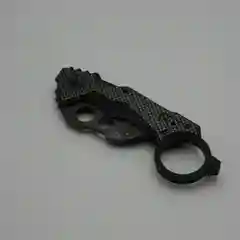 Нож складной Q "Коготь" с кольцом, карбон, DA46