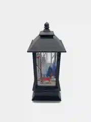 Черный новогодний декоративный LED-светильник