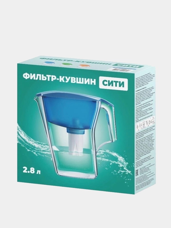 Кувшин-фильтр для воды "Сити" со сменным модулем