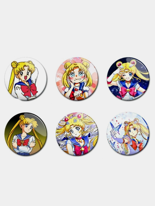 Значки аниме Сейлор Мун Sailor Moon