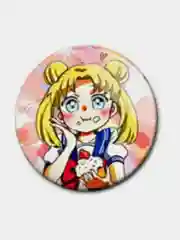 Кремовый значки аниме Сейлор Мун Sailor Moon