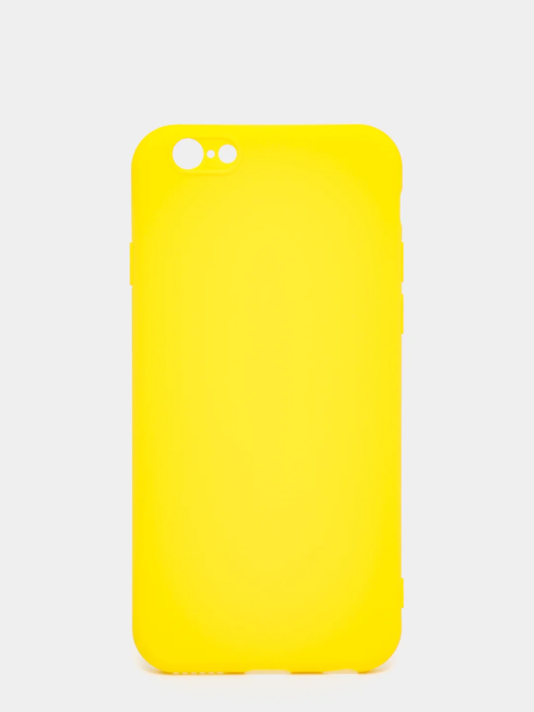 Желтый матовый силиконовый чехол на айфон 15 цветов 6/6s,6s+,7+/8+,X/XS,XR,XSmax,11Pro,11pro max