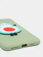 Лайм мягкий чехол для айфон с 3D принтам для iPhone 6/6s, 6s+, 7/8, 7+/8+, X/XS, XR, XS max
