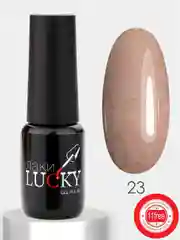 Гель лак LuckyLak New VINTAGE  8g с блестками шиммером глиттером красный голубой бежевый