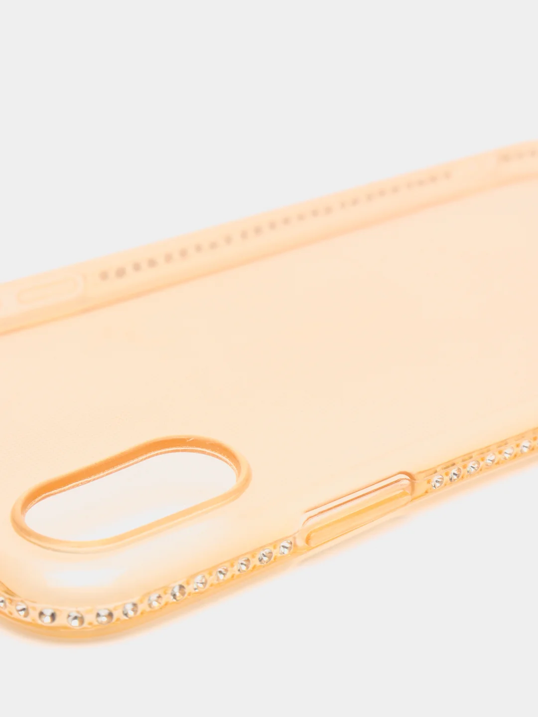 Золотой мягкий матовый чехол на айфон с стразами iPhone.6, 6s,7,7+,8,8+,X,XS,XR,XS MAX,11,11PROMAX