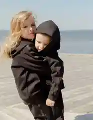 Худи детское СВ (Черный, 98)