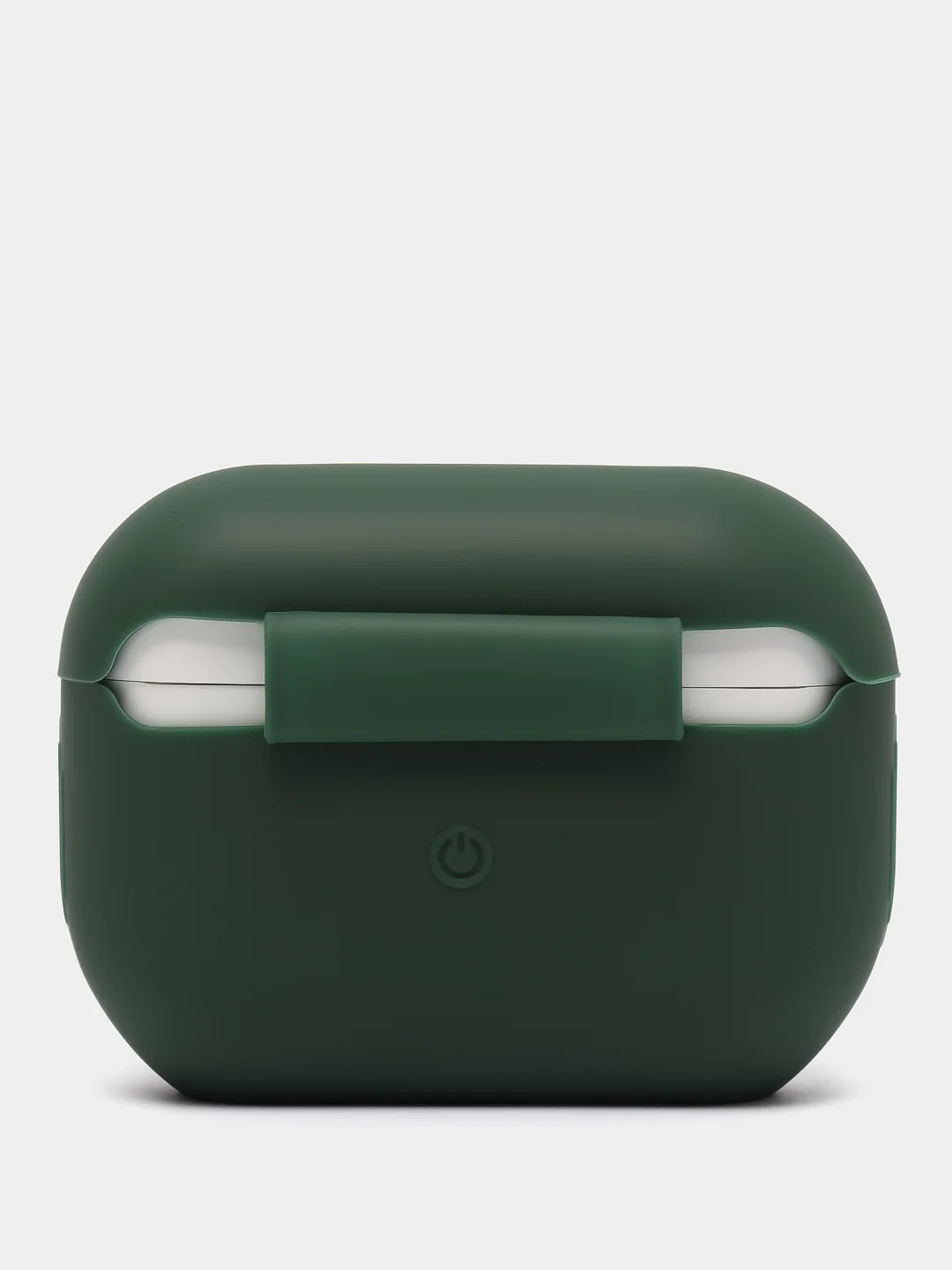 Зеленый чехол для Apple AirPods Pro силиконовый