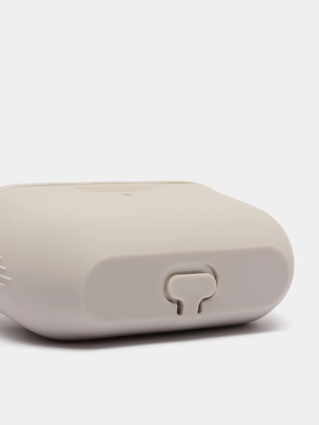 Серый чехол для Apple AirPods Pro силиконовый