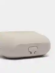 Серый чехол для Apple AirPods Pro силиконовый