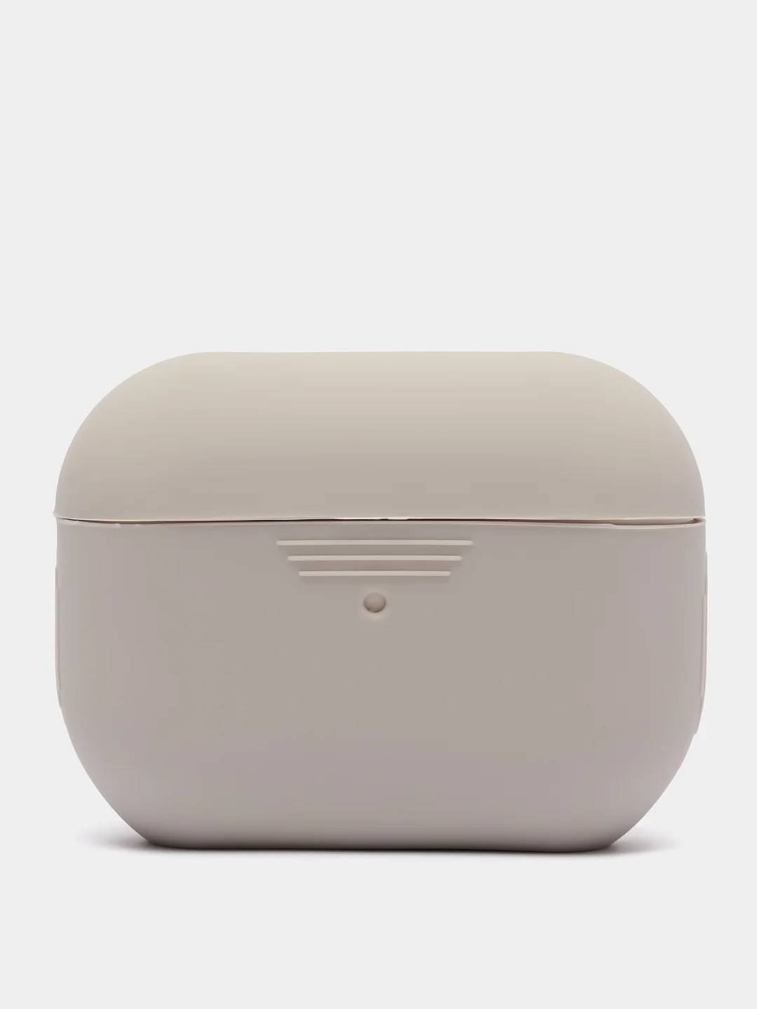 Серый чехол для Apple AirPods Pro силиконовый