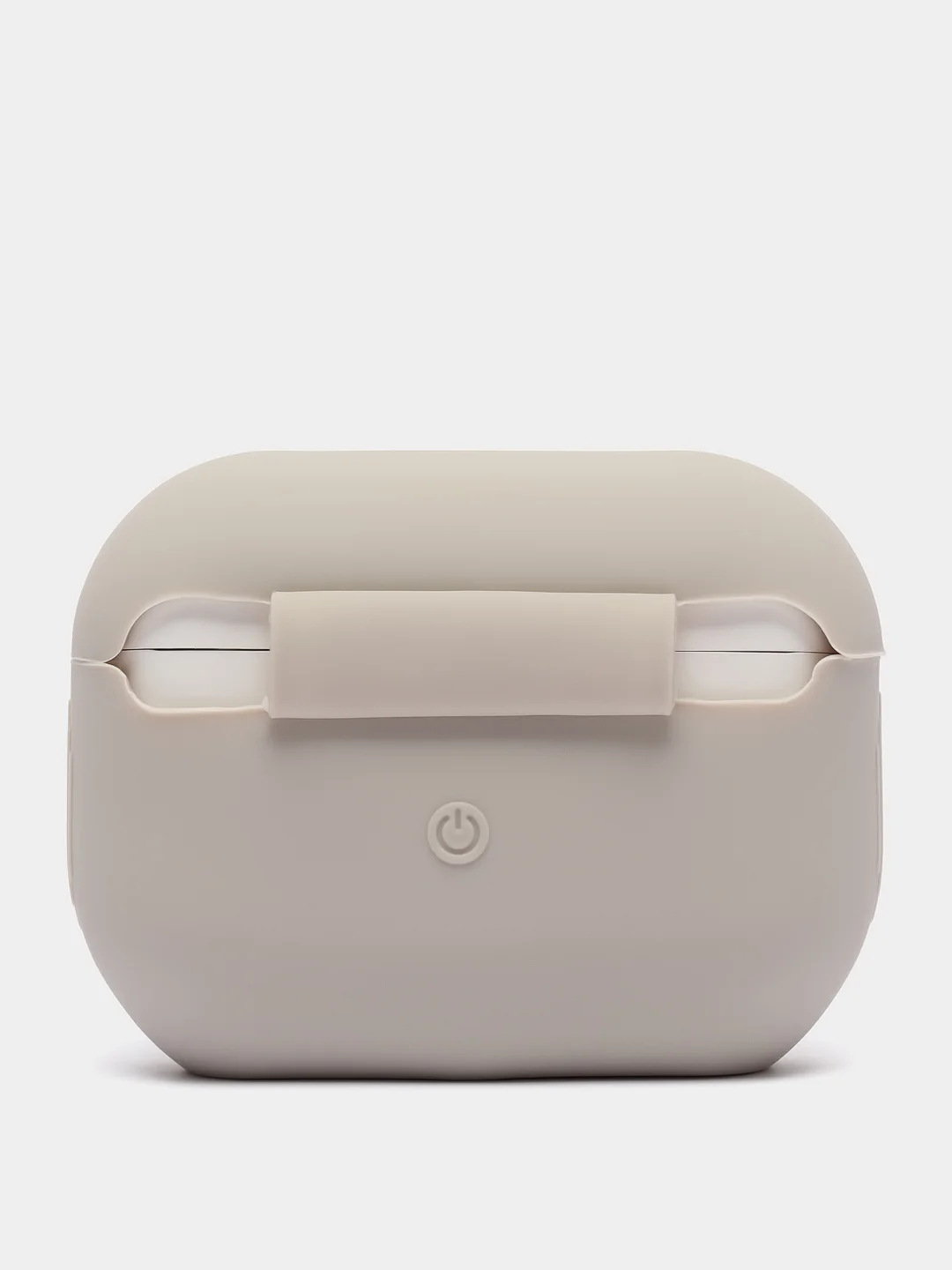 Серый чехол для Apple AirPods Pro силиконовый