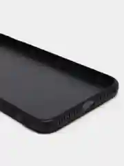 Красный чехол для Айфон кожаный с глянцевым противоударным стекло для iPhone IHaitun
