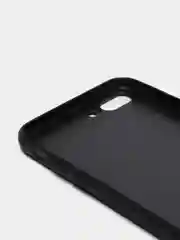 Красный чехол для Айфон кожаный с глянцевым противоударным стекло для iPhone IHaitun