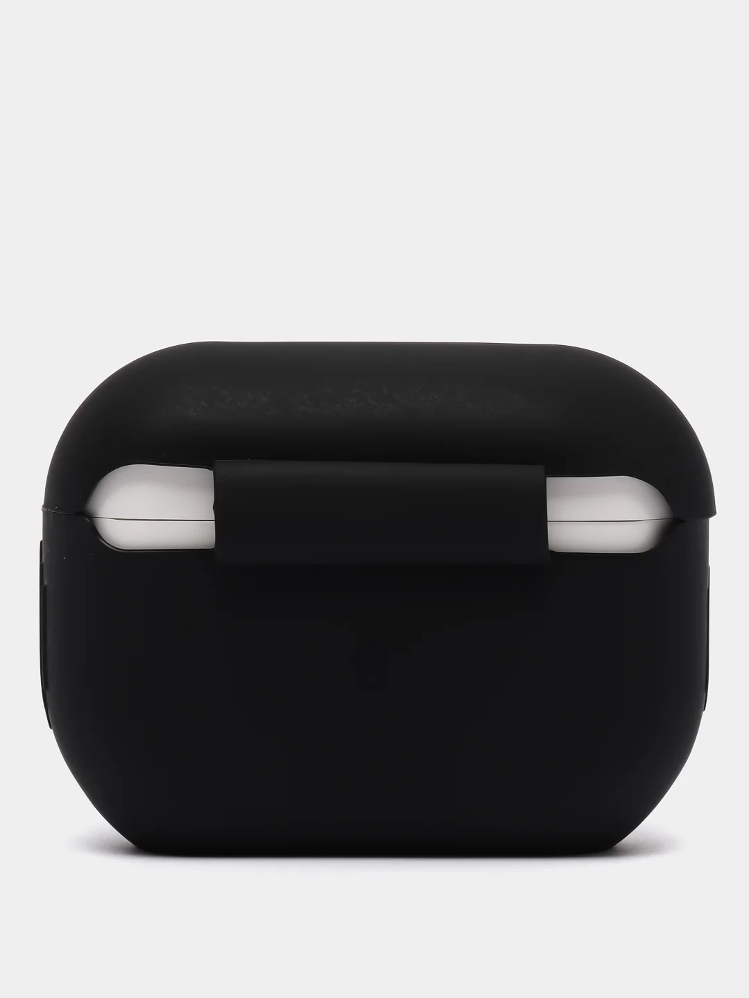 Черный чехол для Apple AirPods Pro силиконовый