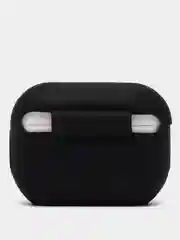Черный чехол для Apple AirPods Pro силиконовый