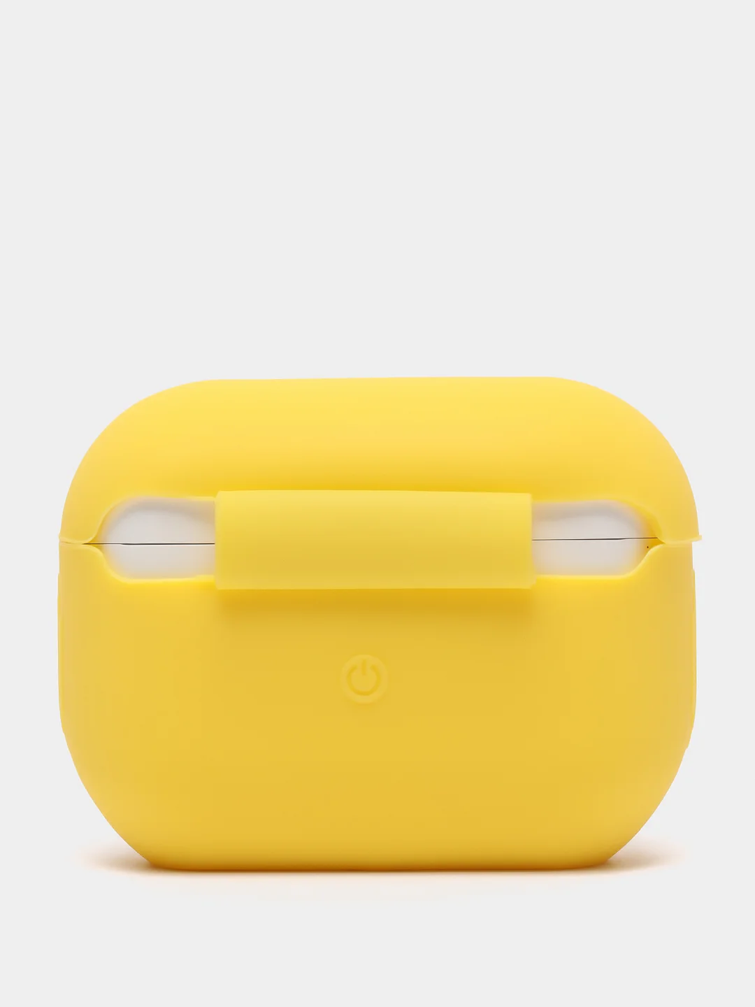 Желтый чехол для Apple AirPods Pro силиконовый