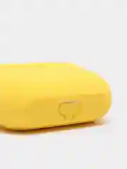 Желтый чехол для Apple AirPods Pro силиконовый