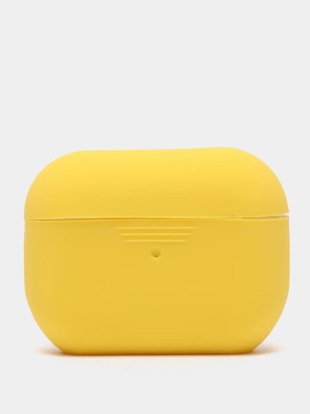 Желтый чехол для Apple AirPods Pro силиконовый