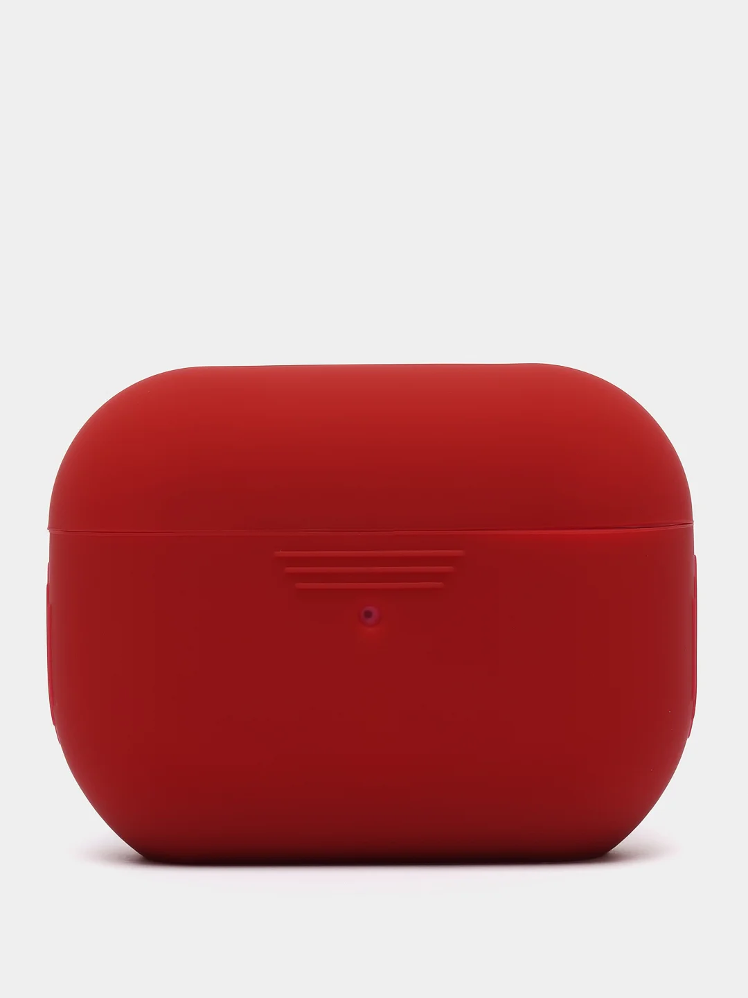Багровый чехол для Apple AirPods Pro силиконовый