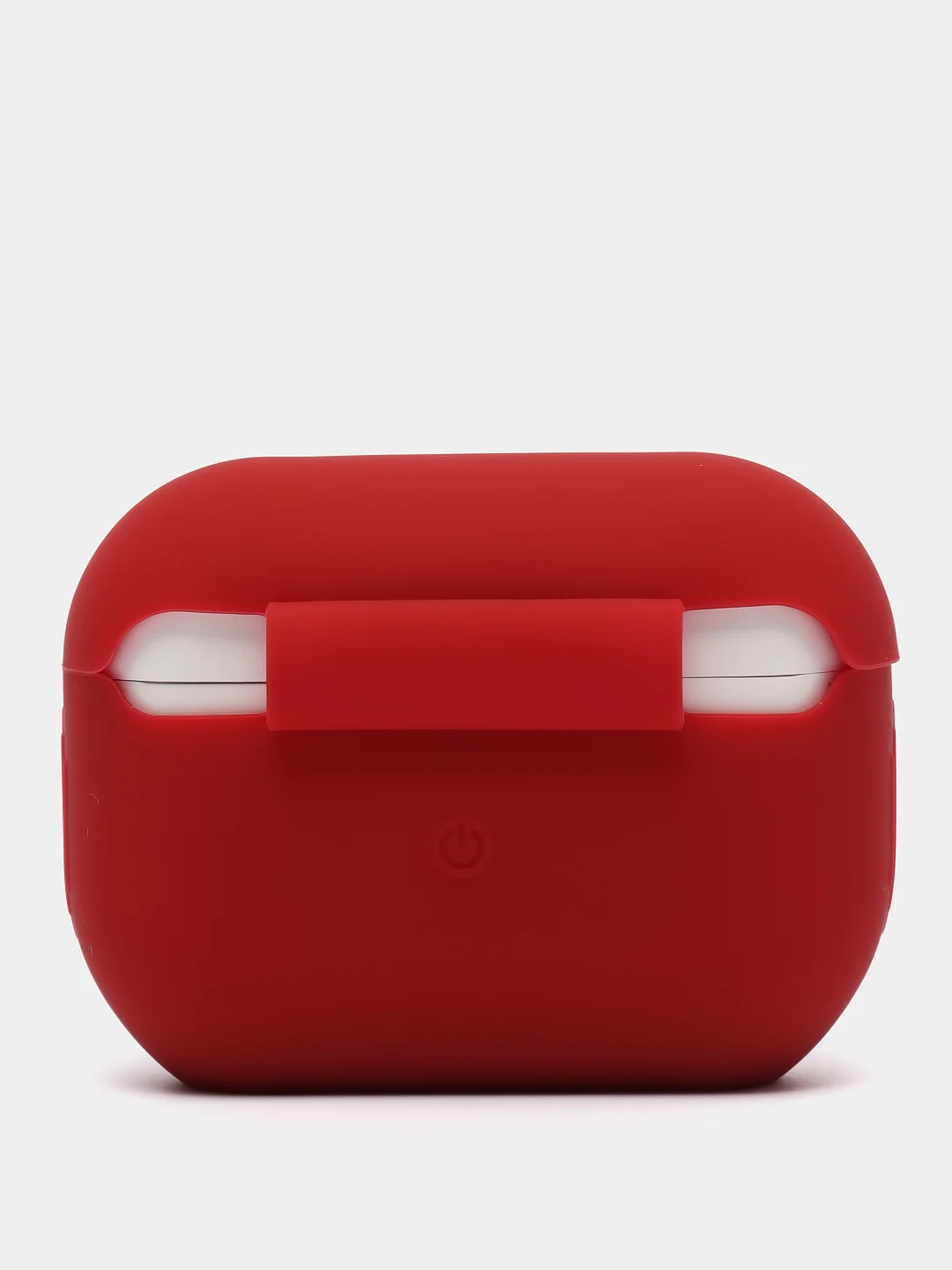 Багровый чехол для Apple AirPods Pro силиконовый