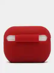 Багровый чехол для Apple AirPods Pro силиконовый