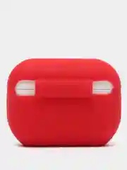 Красный чехол для Apple AirPods Pro силиконовый