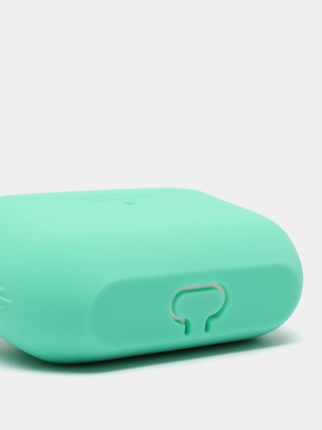 Бирюзовый чехол для Apple AirPods Pro силиконовый