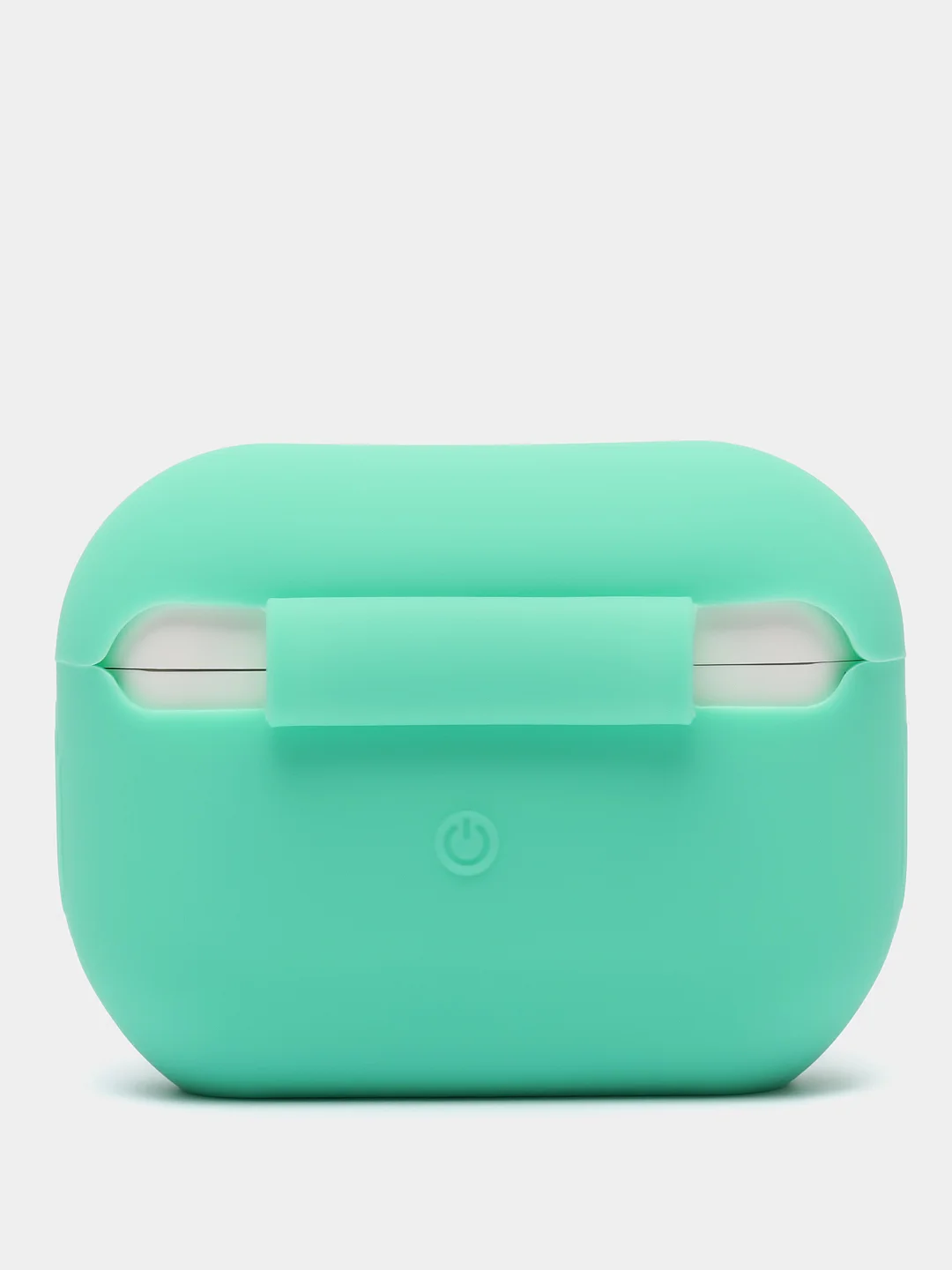 Бирюзовый чехол для Apple AirPods Pro силиконовый