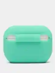 Бирюзовый чехол для Apple AirPods Pro силиконовый
