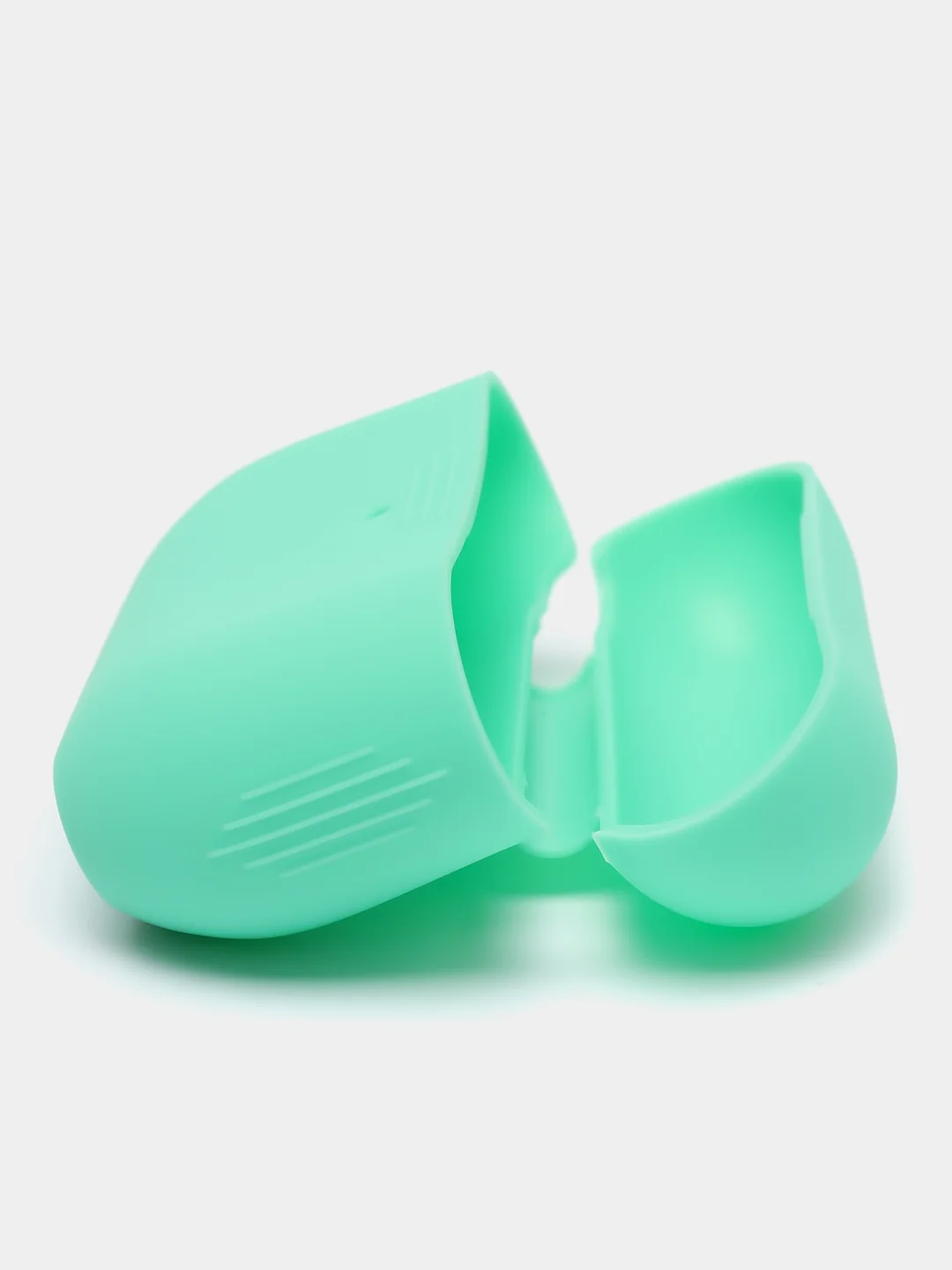 Бирюзовый чехол для Apple AirPods Pro силиконовый
