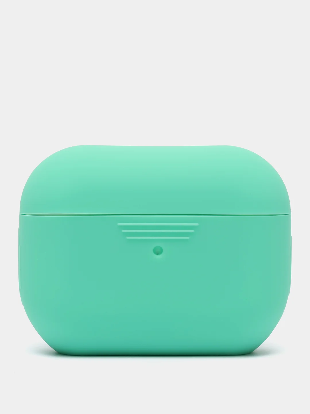 Бирюзовый чехол для Apple AirPods Pro силиконовый