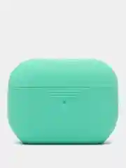 Бирюзовый чехол для Apple AirPods Pro силиконовый