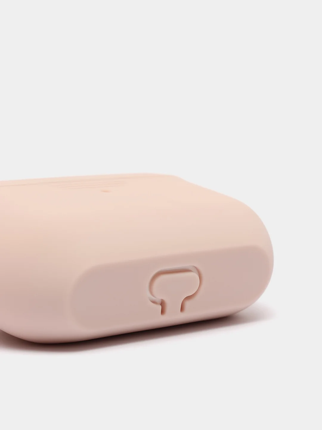 Розовый чехол для Apple AirPods Pro силиконовый