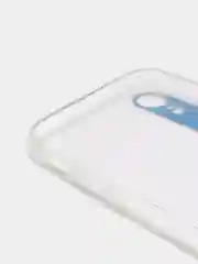 Синий противоударный чехол на Айфон с защитой камеры для iPhone IHaitun