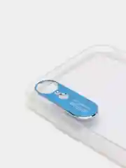 Синий противоударный чехол на Айфон с защитой камеры для iPhone IHaitun
