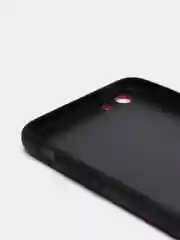 Красный чехол для айфон текстурный матовый с магнитной вставкой из ТПУ для iPhone IHaitun