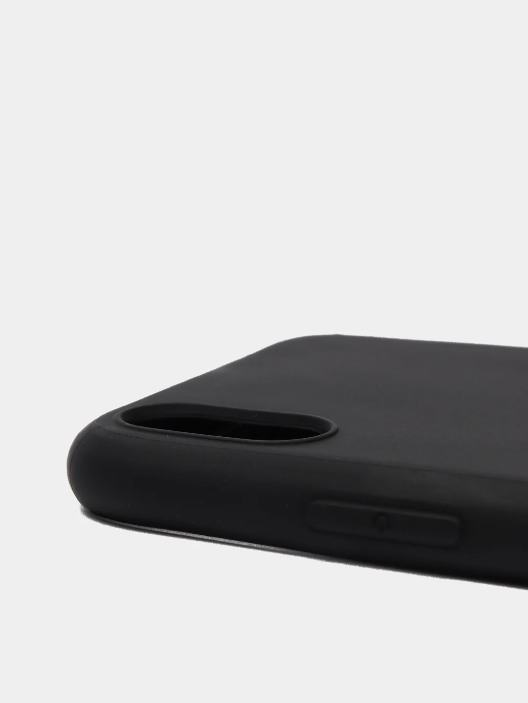 Черный чехол силиконовый для iPhone Xr / X-XS / XSMax