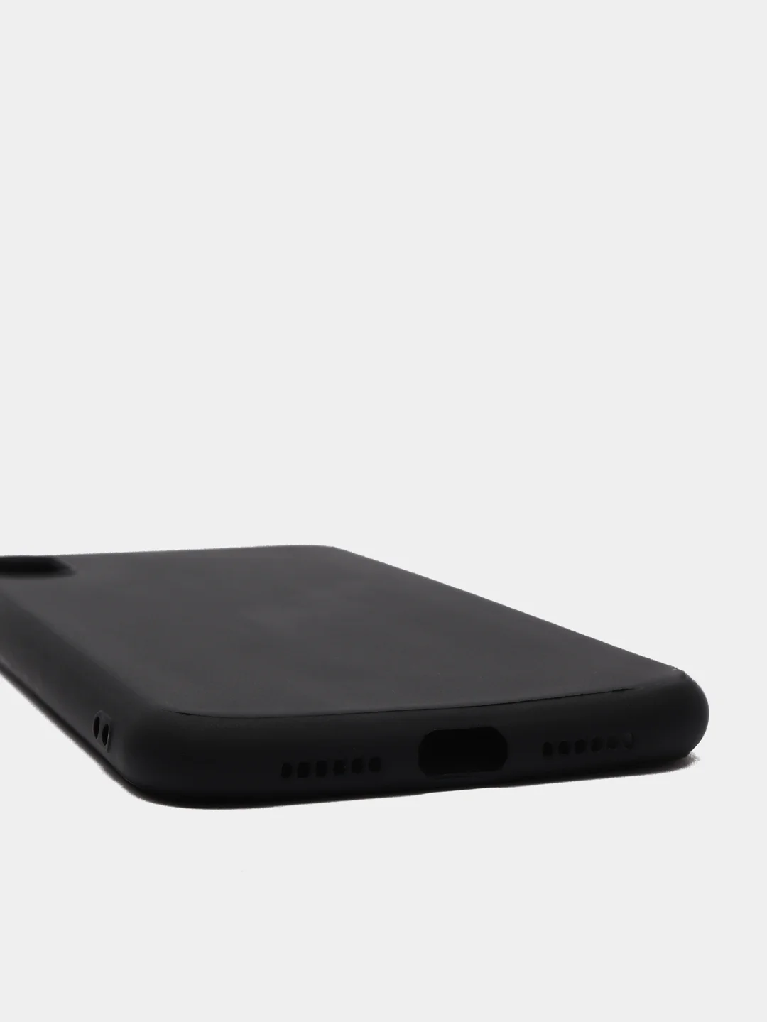 Черный чехол силиконовый для iPhone Xr / X-XS / XSMax