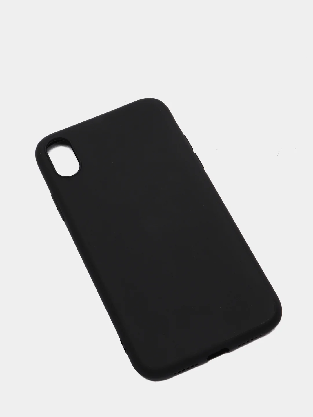 Черный чехол силиконовый для iPhone Xr / X-XS / XSMax