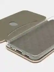 Золотой чехол-книжка Samsung Galaxy A01 Core (Самсунг Галакси А01 Кор)