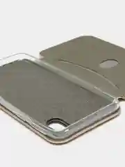 Золотой чехол-книжка Samsung Galaxy A01 Core (Самсунг Галакси А01 Кор)